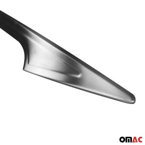 Nissan Rogue Rear Trunk Handle Cover - Omac - S.Steel - Brushed Silver - '17-'22